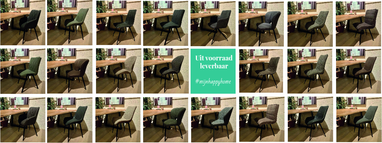 Eetkamerstoelen uit voorraad leverbaar