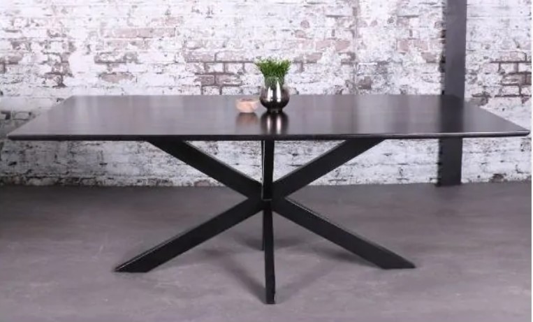 Eettafel Deens design van mangohout